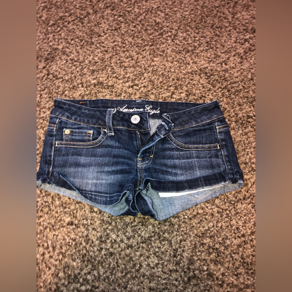 ae low rise shorts